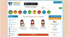 Desktop Screenshot of cashbackheaven.com